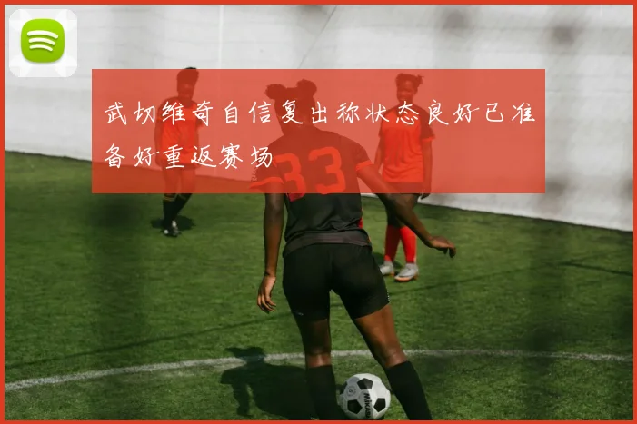 武切维奇自信复出称状态良好已准备好重返赛场